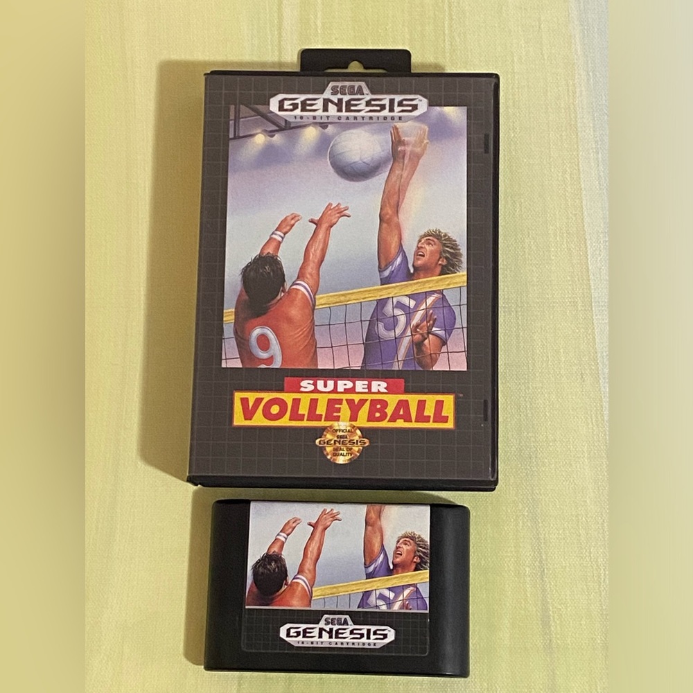 Super Volleyball Sega Genesis No Manual
